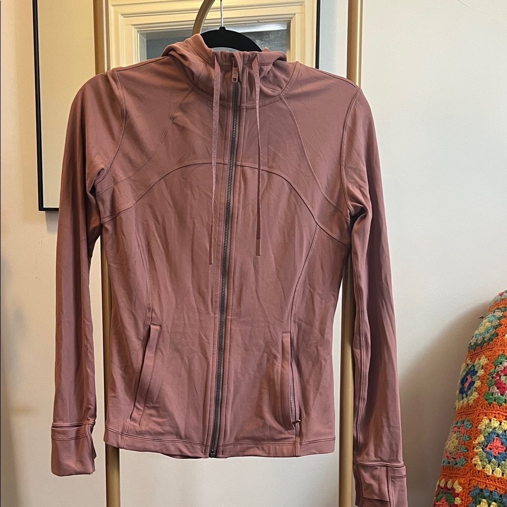 lululemon athletica Dusty Rose Lightweight Full-Zip Hoodie